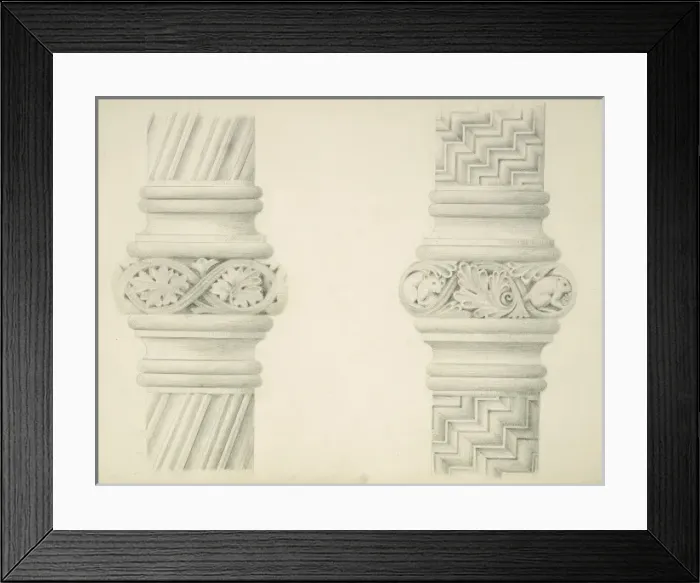 Framed Print : Designs for the Natural History Museum, by Alfred Waterhouse Framed Print : Designs for the Natural History Museum, by Alfred Waterhouse