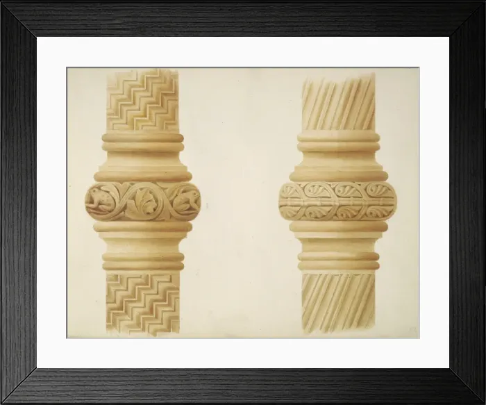 Framed Print : Designs for the Natural History Museum, by Alfred Waterhouse Framed Print : Designs for the Natural History Museum, by Alfred Waterhouse