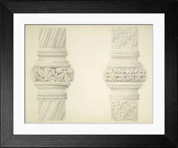 Framed Print : Designs for the Natural History Museum, by Alfred Waterhouse Framed Print : Designs for the Natural History Museum, by Alfred Waterhouse
