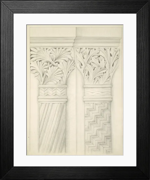 Framed Print : Designs for the Natural History Museum, by Alfred Waterhouse Framed Print : Designs for the Natural History Museum, by Alfred Waterhouse
