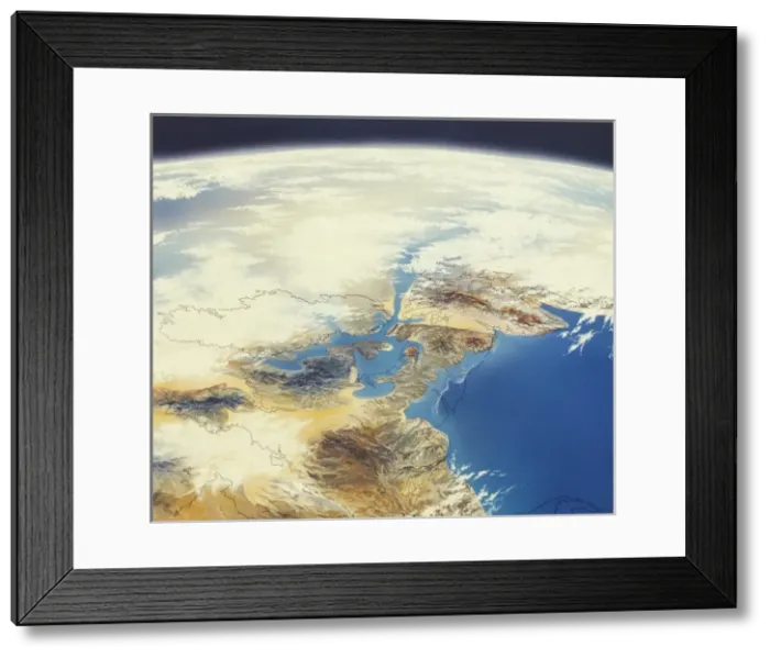 Framed Print : Permian Britain Framed Print : Permian Britain
