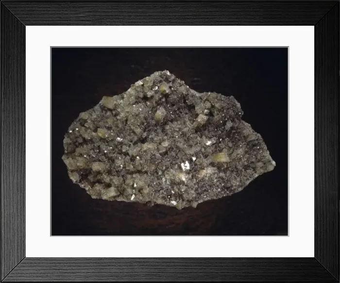 Framed Print : Augelite comprises of (aluminum phosphate hydroxide) Framed Print : Augelite comprises of (aluminum phosphate hydroxide)