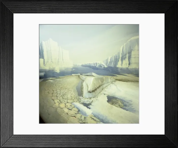 Framed Print : Ice age Britain