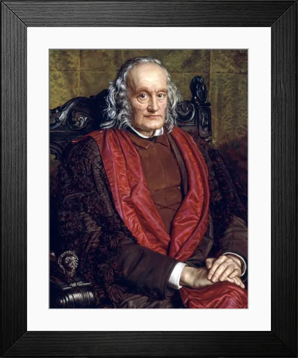 Framed Print : Sir Richard Owen (1804-1892) Framed Print : Sir Richard Owen (1804-1892)