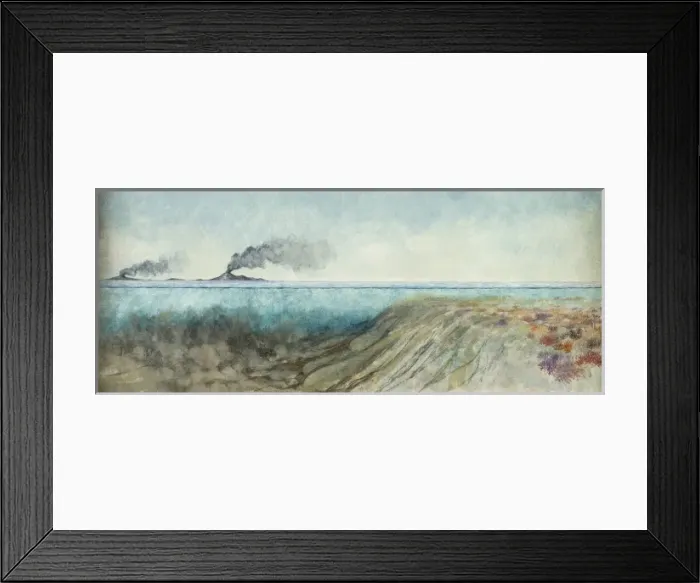 Framed Print : Silurian mud-flows Framed Print : Silurian mud-flows