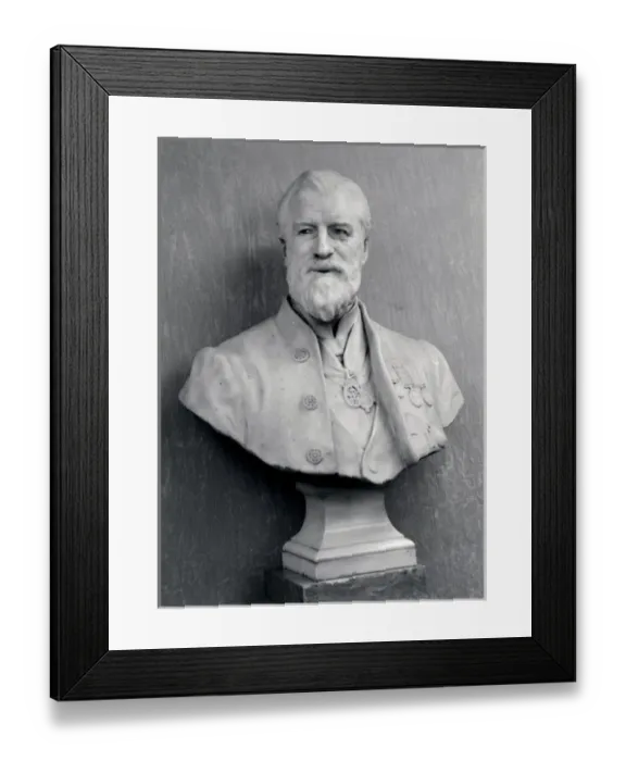 Framed Print : Sir William Henry Flower (1831-1899) Framed Print : Sir William Henry Flower (1831-1899)