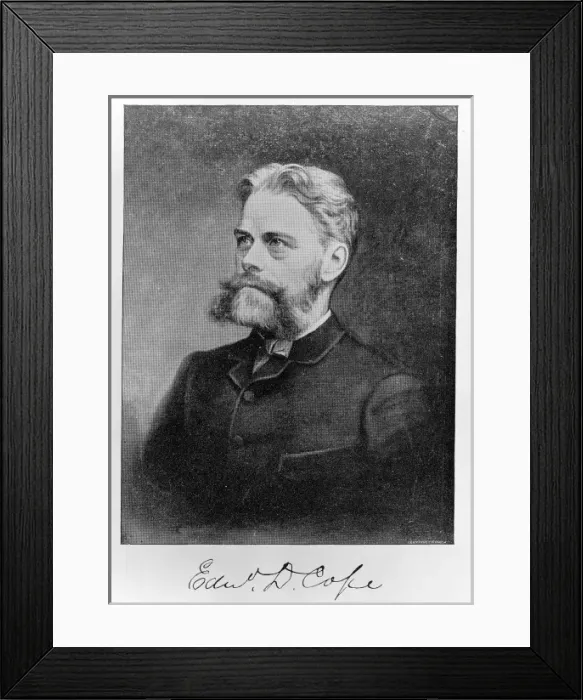 Framed Print : Edward Drinker Cope (1840-1897) Framed Print : Edward Drinker Cope (1840-1897)