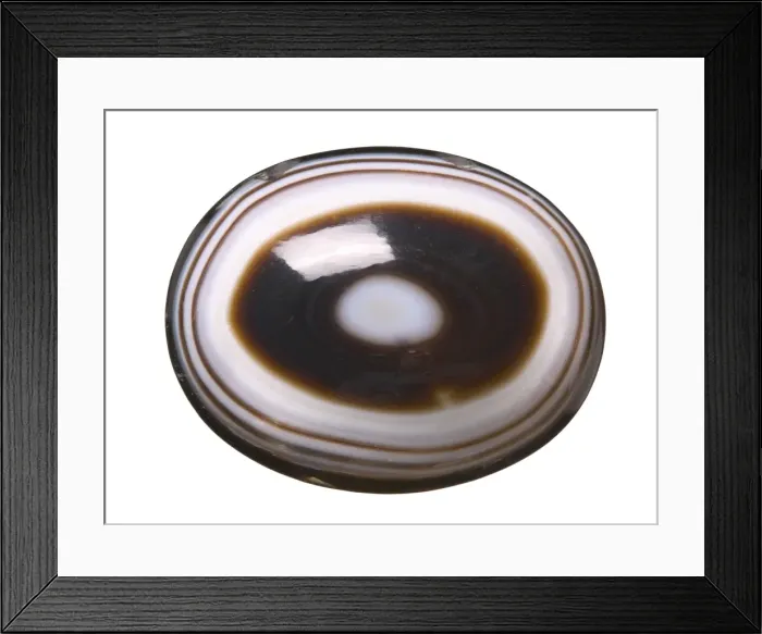 Framed Print : Birthstone Series: Onyx Framed Print : Birthstone Series: Onyx