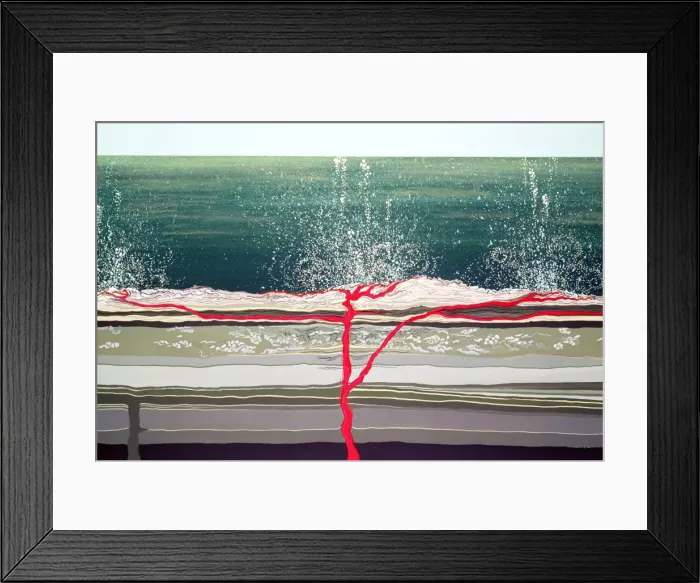Framed Print : Submarine volcanic eruption Framed Print : Submarine volcanic eruption