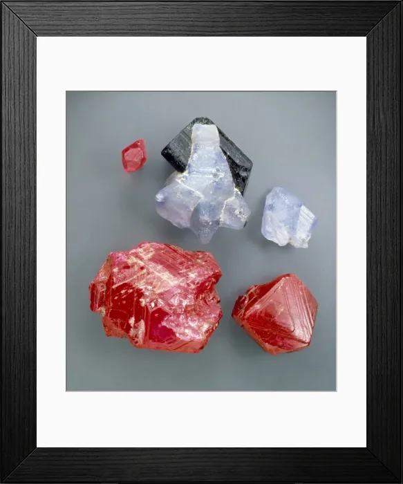 Framed Print : Rubies and sapphires Framed Print : Rubies and sapphires