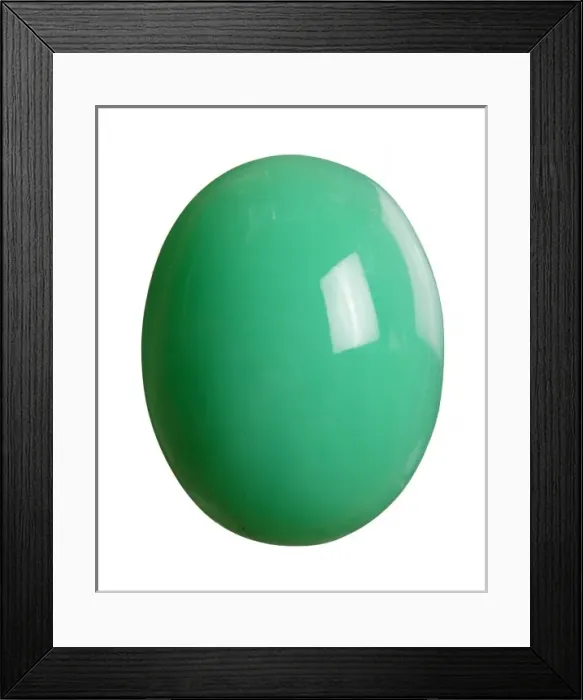 Framed Print : Birthstone Series: Chrysoprase Framed Print : Birthstone Series: Chrysoprase