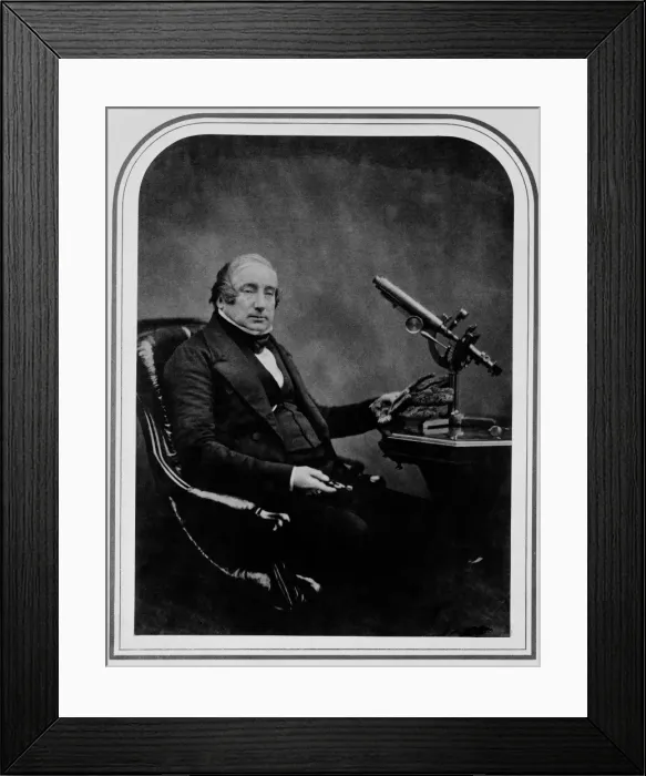 Framed Print : Dr James Scott Bowerbank (1797-1877) Framed Print : Dr James Scott Bowerbank (1797-1877)