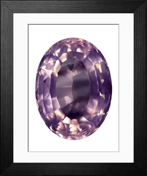 Framed Print : Birthstone Series: Rose Quartz Framed Print : Birthstone Series: Rose Quartz