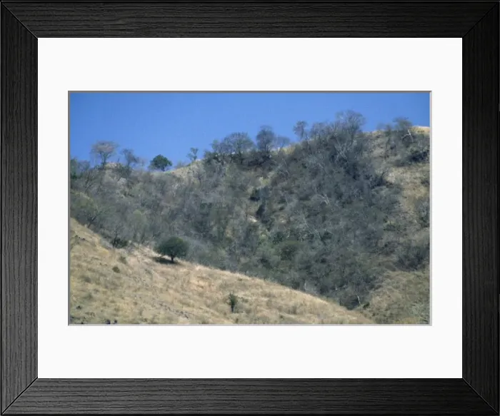 Framed Print : Environmental degradation in El Salvador Framed Print : Environmental degradation in El Salvador