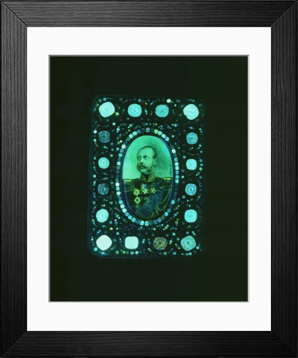 Framed Print : Diamonds fluorescing Framed Print : Diamonds fluorescing