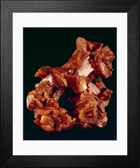 Framed Print : Heulandite Framed Print : Heulandite