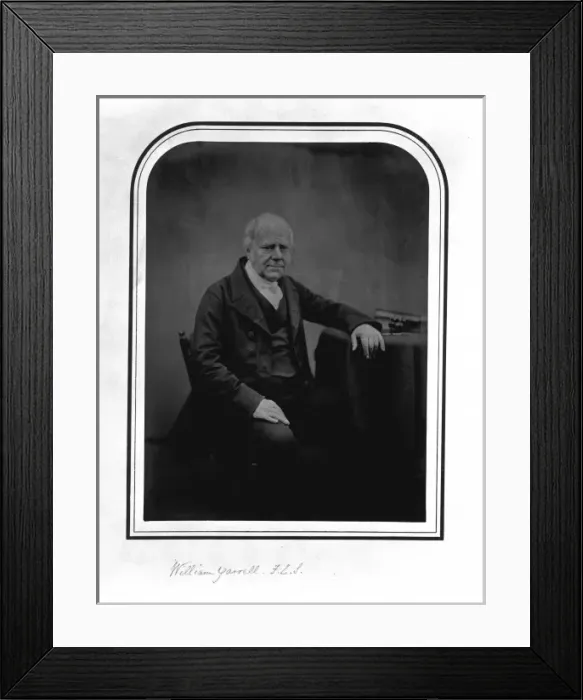 Framed Print : William Yarrell (1784-1856) Framed Print : William Yarrell (1784-1856)
