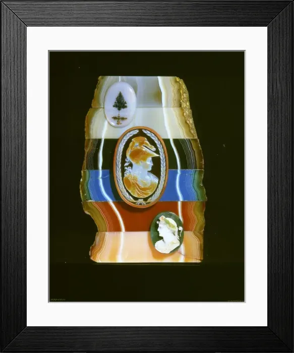 Framed Print : Mocha stone, sardonyx and agate Framed Print : Mocha stone, sardonyx and agate