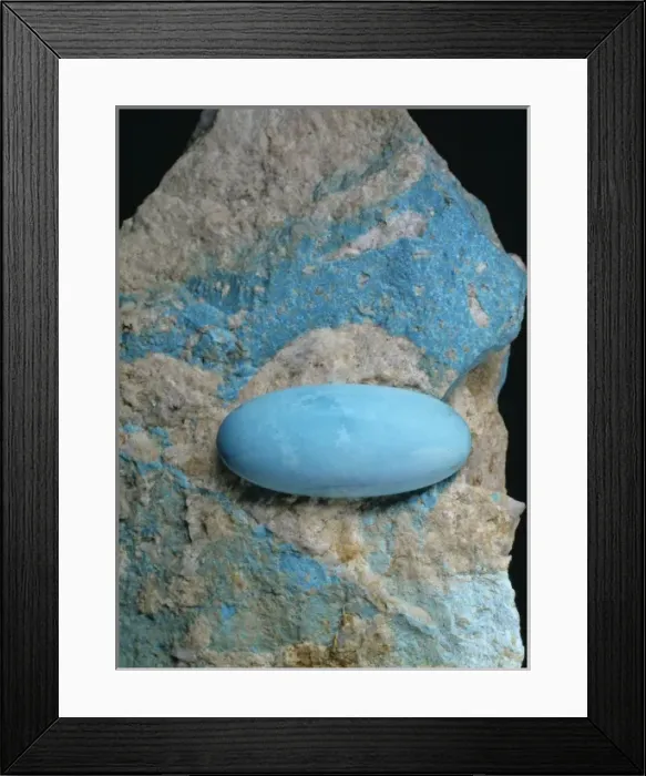 Framed Print : Turquoise Framed Print : Turquoise