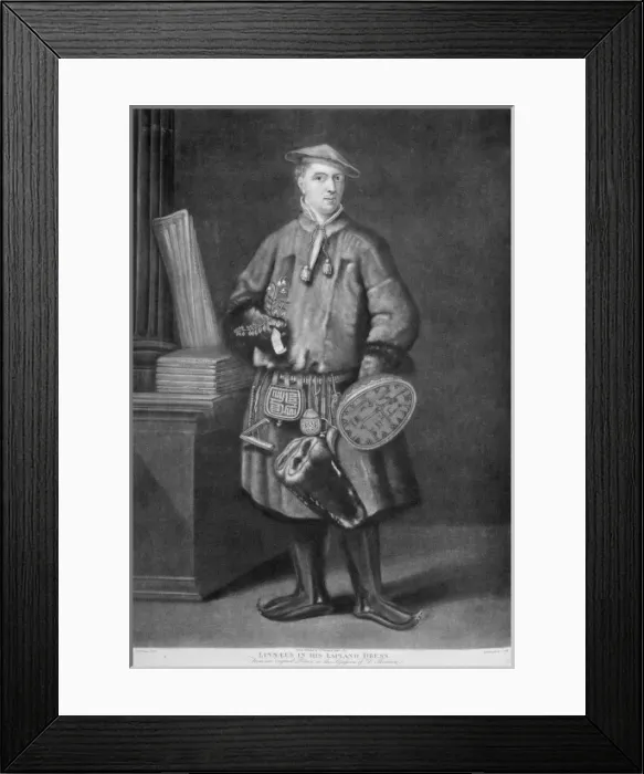 Framed Print : Carl Linnaeus (1707-1778) Framed Print : Carl Linnaeus (1707-1778)