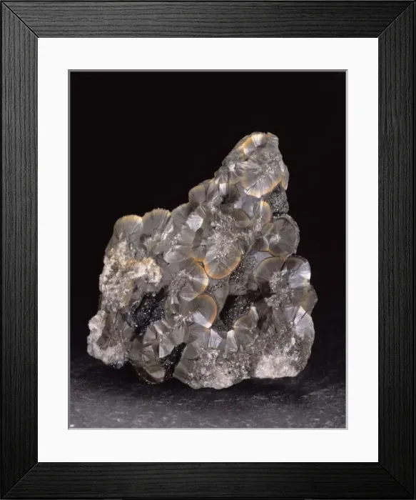 Framed Print : Goethite comprises of hydrated iron oxide Framed Print : Goethite comprises of hydrated iron oxide