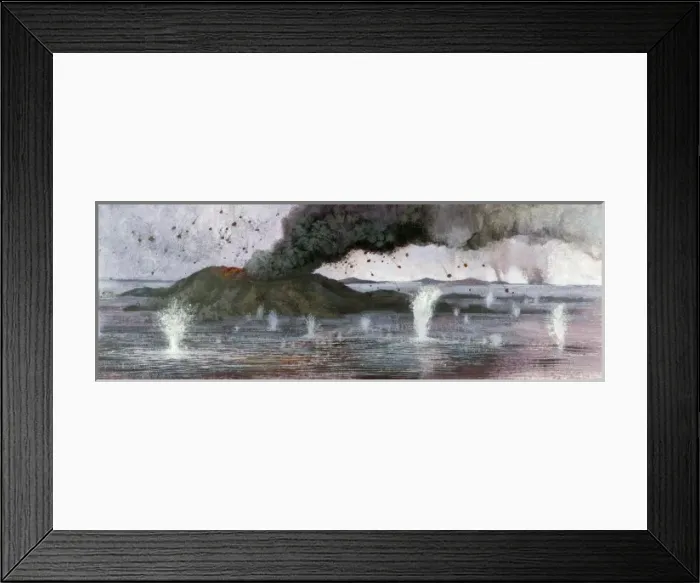Framed Print : Pre-Scourian Volcanoes Framed Print : Pre-Scourian Volcanoes