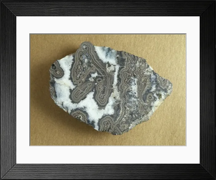 Framed Print : Wood tin, variety of cassiterite Framed Print : Wood tin, variety of cassiterite