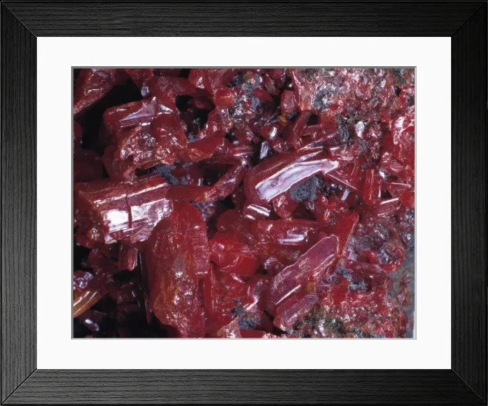 Framed Print : Realgar comprises of (arsenic sulphide). It is also known as ruby sulphur Framed Print : Realgar comprises of (arsenic sulphide). It is also known as ruby sulphur