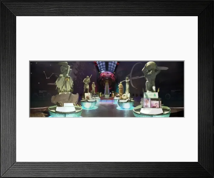 Framed Print : The Atrium in the Earth Galleries Framed Print : The Atrium in the Earth Galleries