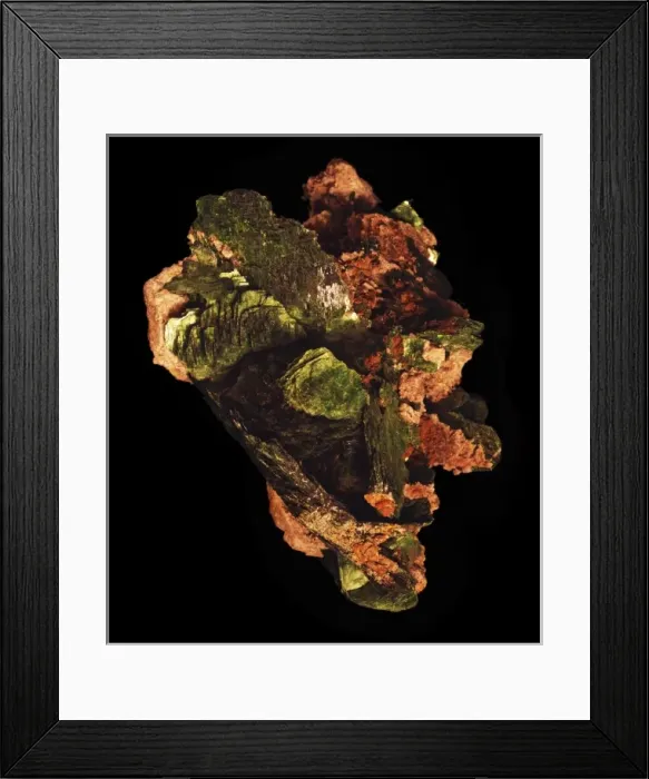 Framed Print : Metatorbernite Framed Print : Metatorbernite