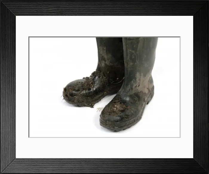 Framed Print : Wellington boots Framed Print : Wellington boots