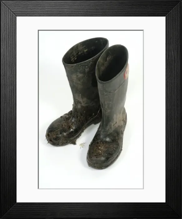 Framed Print : Wellington boots Framed Print : Wellington boots