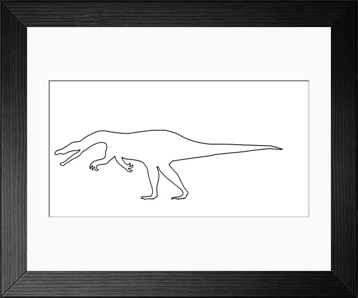 Framed Print : Dromaeosaurus Framed Print : Dromaeosaurus