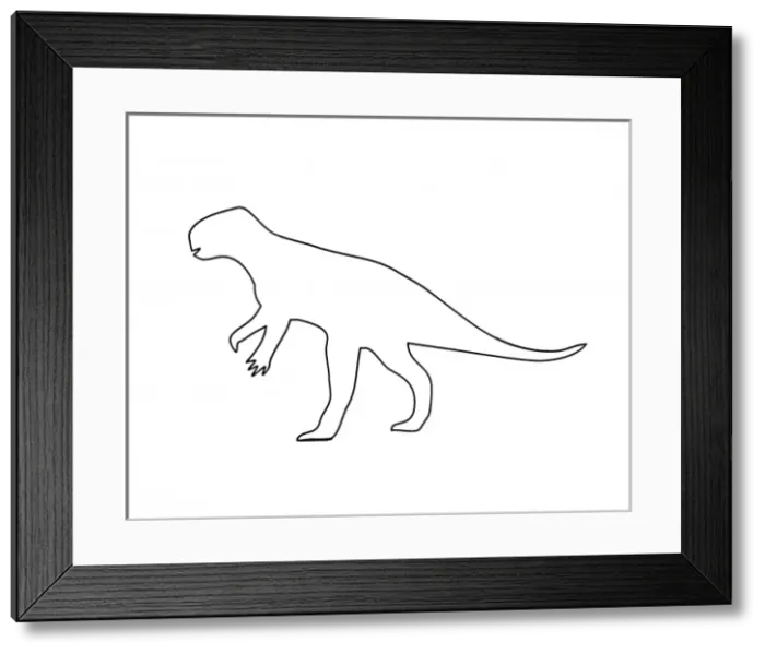 Framed Print : Psittacosaurus Framed Print : Psittacosaurus