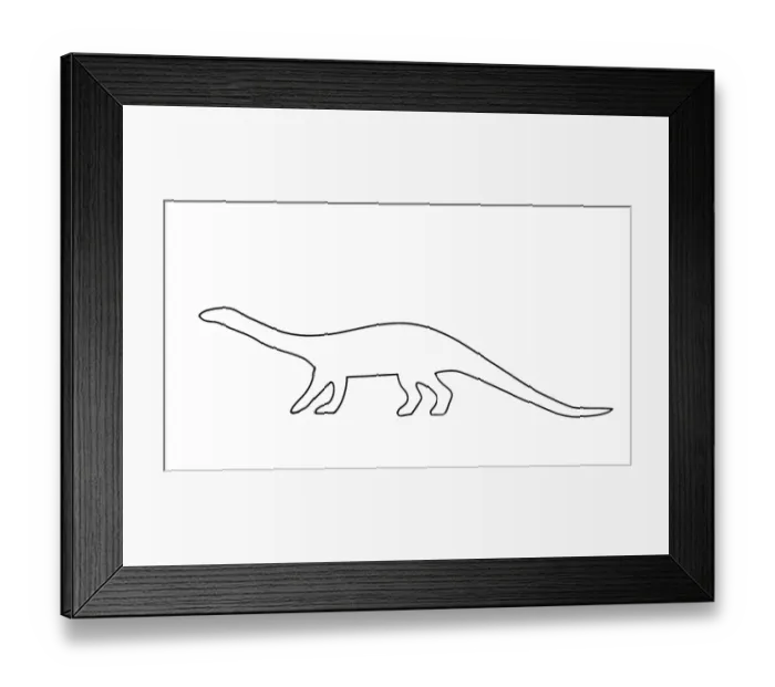 Framed Print : Massospondylus Framed Print : Massospondylus