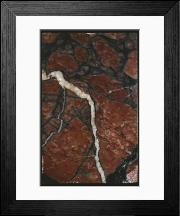 Framed Print : Marble, Africano Sanguigno Framed Print : Marble, Africano Sanguigno