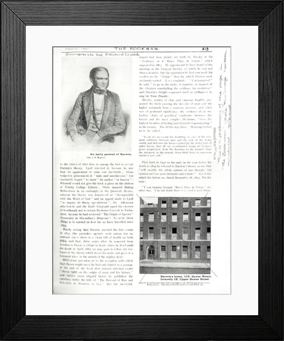 Framed Print : Charles Robert Darwin Framed Print : Charles Robert Darwin