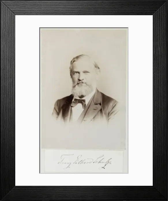 Framed Print : Franz Eilhard Schulze Framed Print : Franz Eilhard Schulze