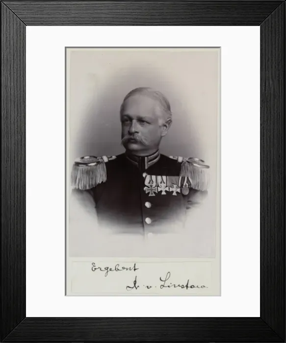 Framed Print : Otto Von Linstow Framed Print : Otto Von Linstow