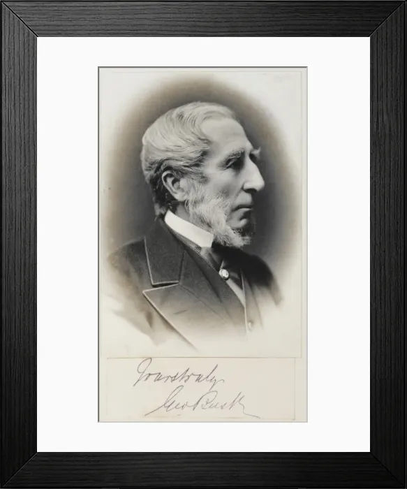 Framed Print : George Busk