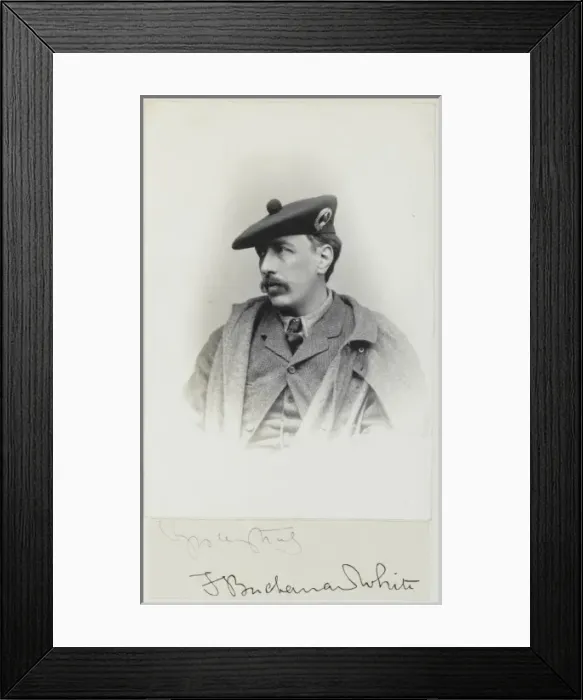 Framed Print : F. Buchanan White Framed Print : F. Buchanan White