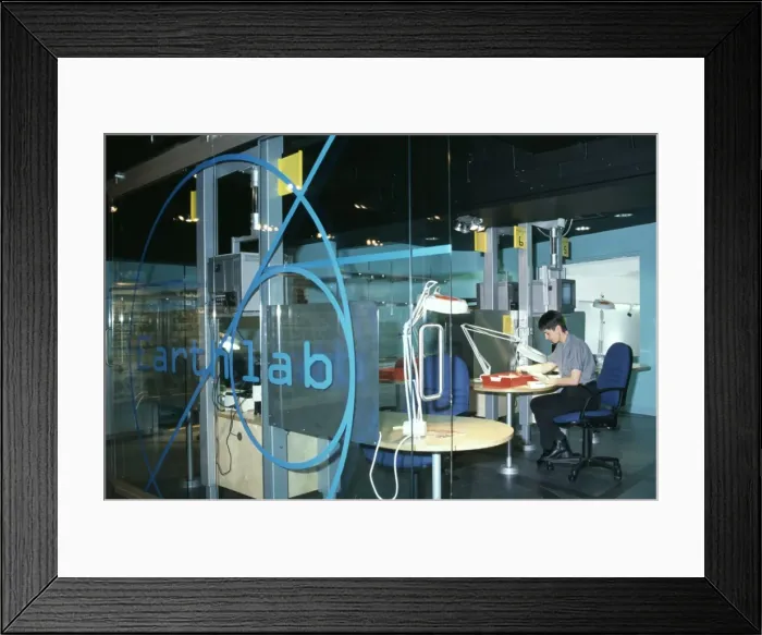 Framed Print : The Earth Lab Framed Print : The Earth Lab