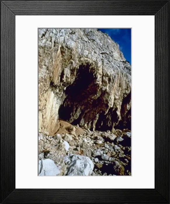 Framed Print : Vanguard cave, Gibraltar Framed Print : Vanguard cave, Gibraltar