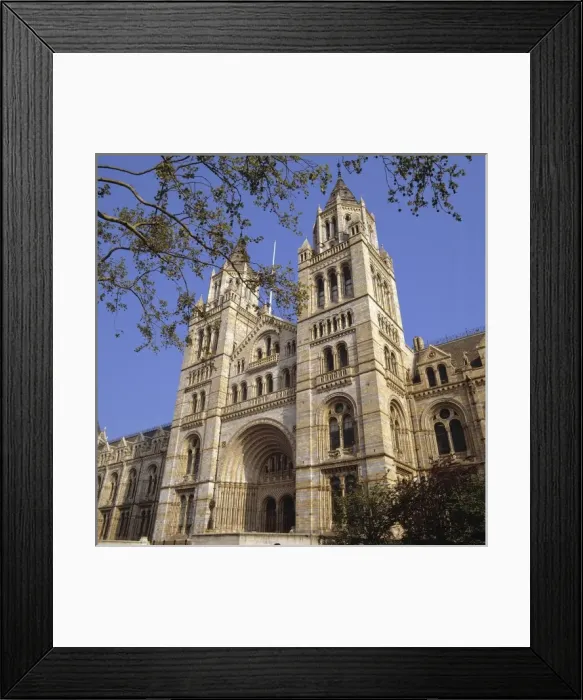 Framed Print : Exterior view of the Natural History Museum, London Framed Print : Exterior view of the Natural History Museum, London