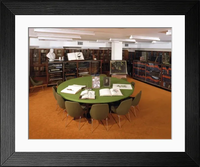 Framed Print : The Rare Book Room at the Natural History Museum, London Framed Print : The Rare Book Room at the Natural History Museum, London