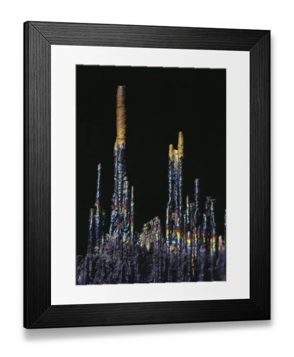 Framed Print : Goethite. A specimen of the mineral, Geothite Framed Print : Goethite. A specimen of the mineral, Geothite