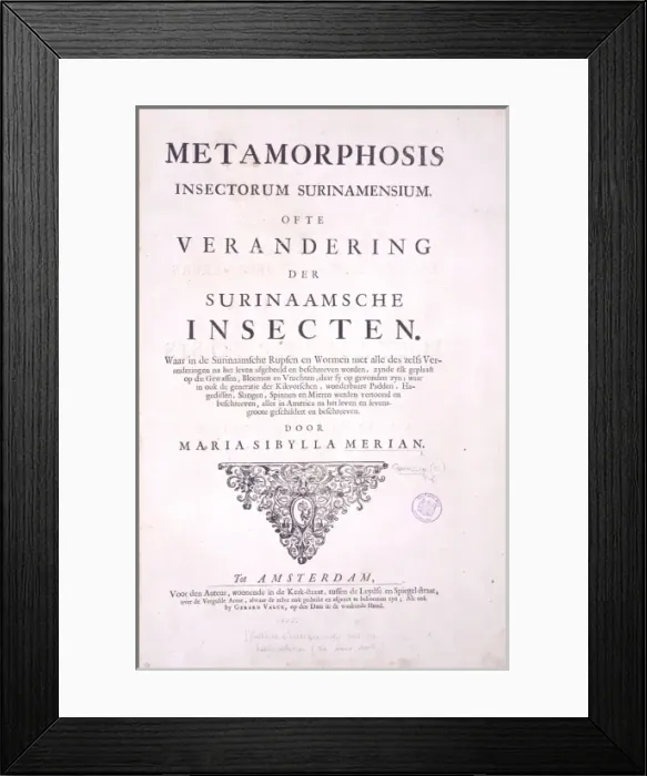 Framed Print : Title page of 1705 edition of Framed Print : Title page of 1705 edition of