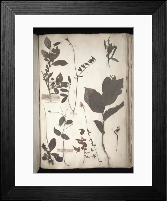 Framed Print : Lawson plant specimens Framed Print : Lawson plant specimens