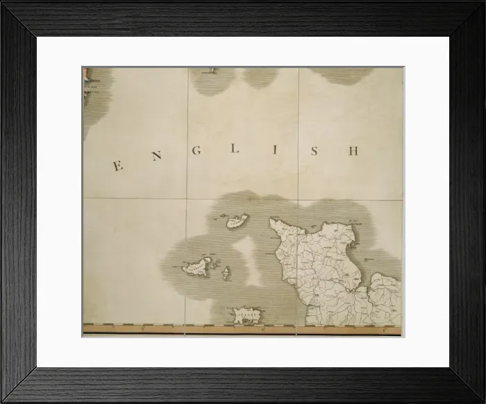 Framed Print : William Smiths Geological Map Framed Print : William Smiths Geological Map