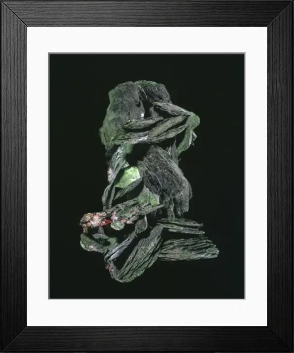 Framed Print : Torbernite Framed Print : Torbernite